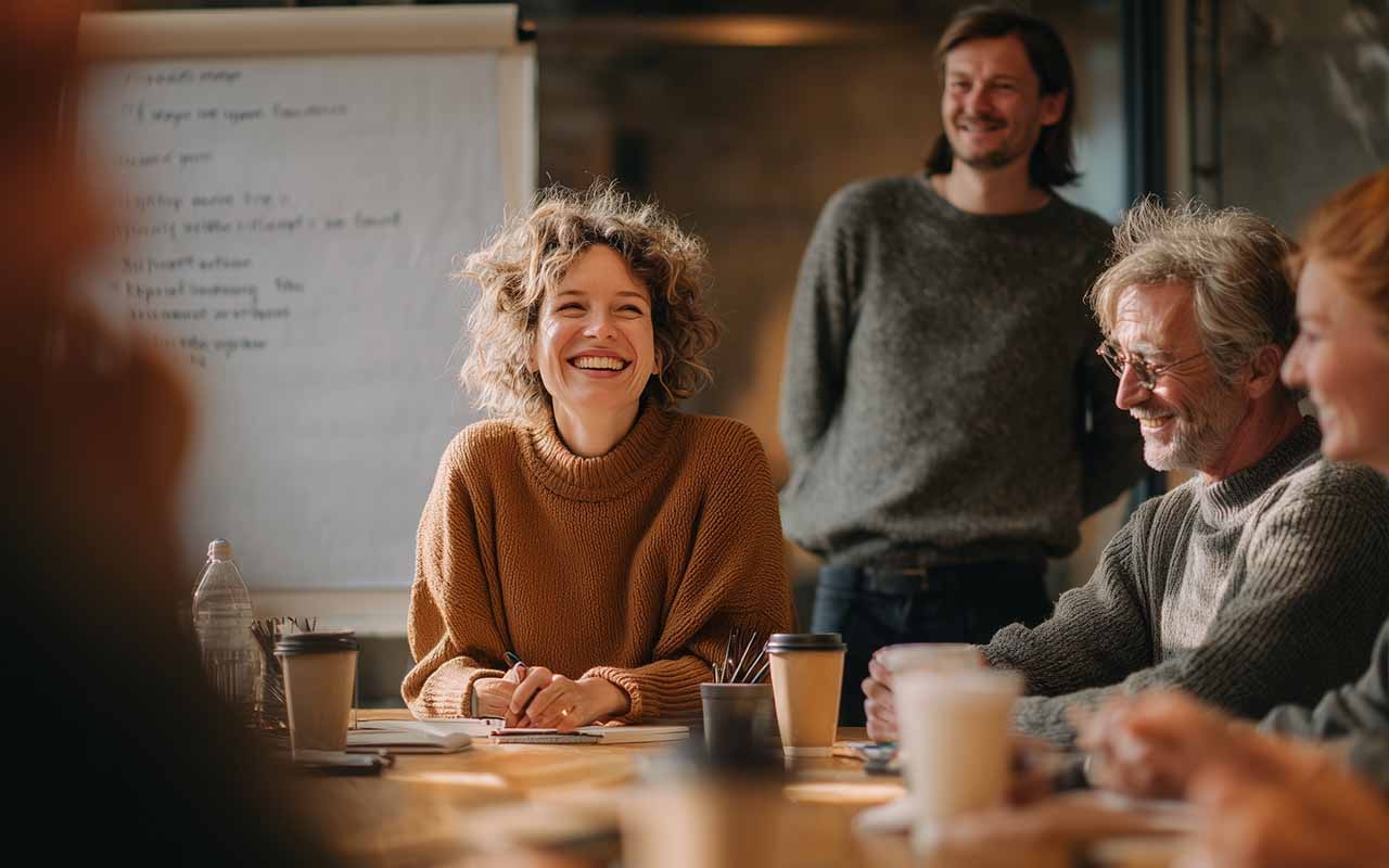 Support-Team arbeitet gemeinsam